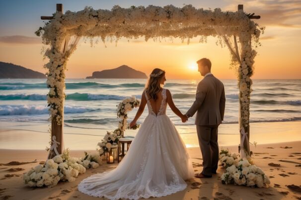 8 itens necessários para usar em um casamento na praia